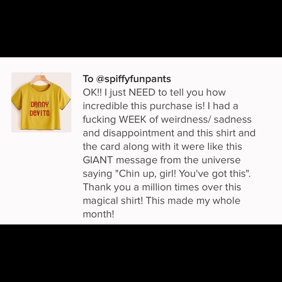 Danny DeVito Crop Top - Picture 2 of 2